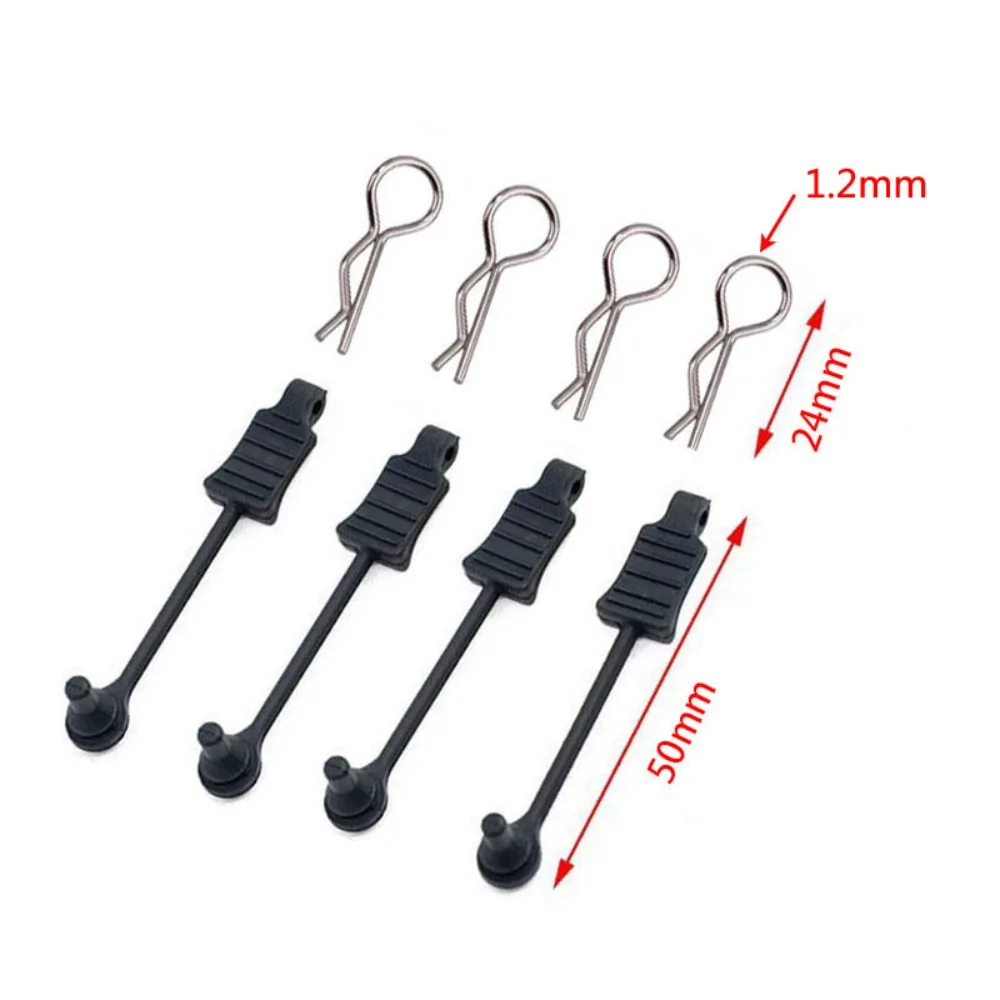Clips y pasadores de carrocería para RC