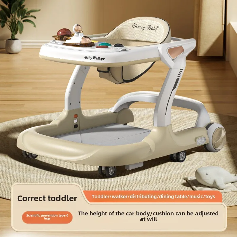 Andador para bebé 5 en 1 de FRESCOCHE, coche para caminar y triciclo plegable
