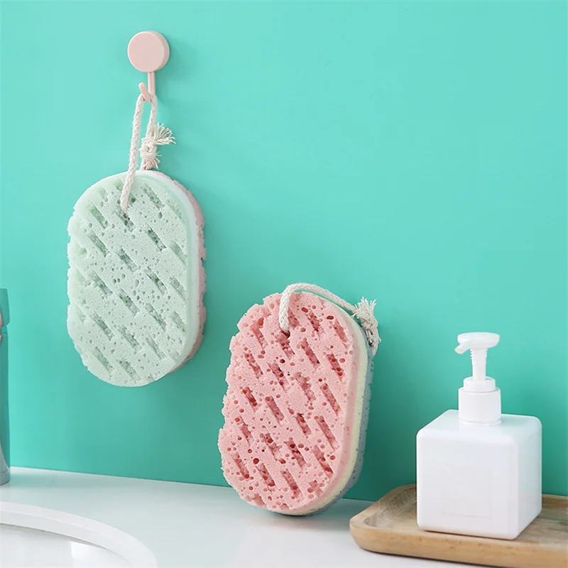 Esponja y cepillo corporal para ducha