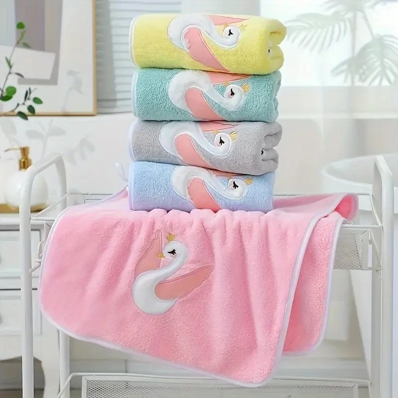 Toalla de baño absorbente y suave para bebé