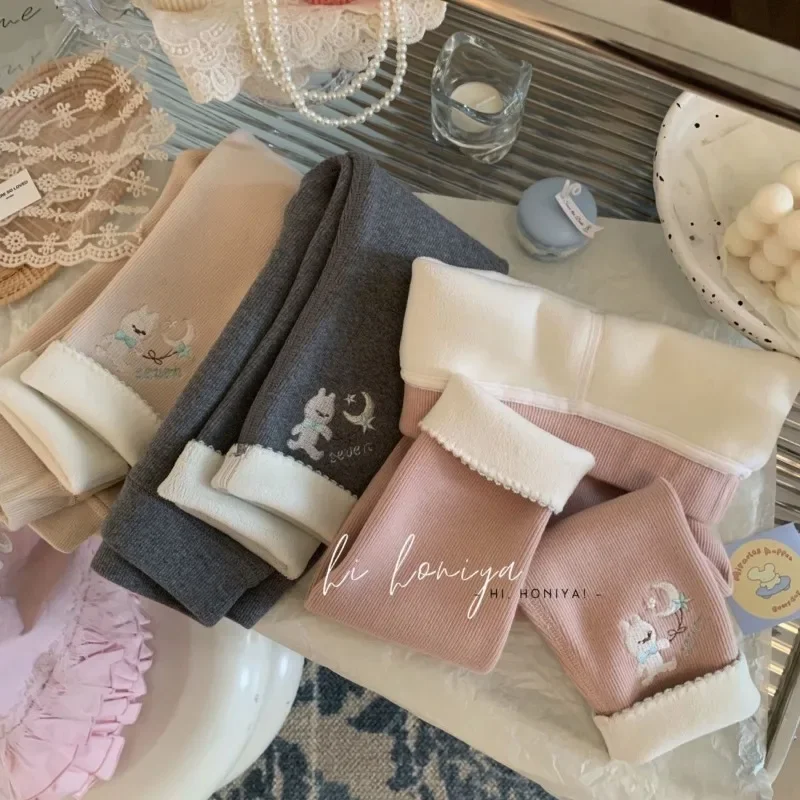 Leggings de lana cálidos para niños – Invierno acogedor - imagen 3