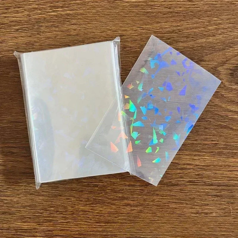 Fundas protectoras para tarjetas K-pop – Diseño corazón con brillos para colección - imagen 4