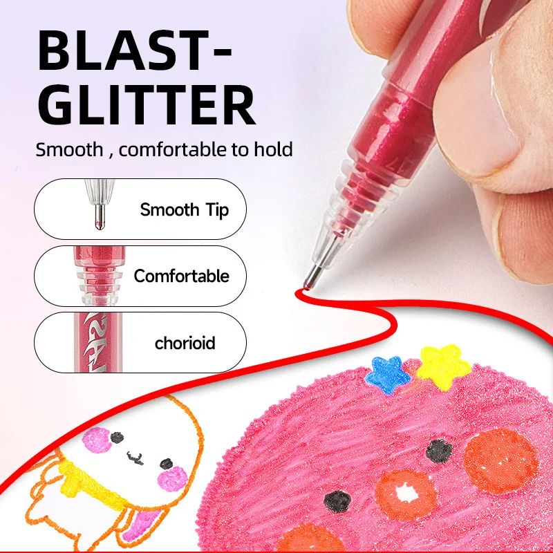 Glitter en textos y decoraciones