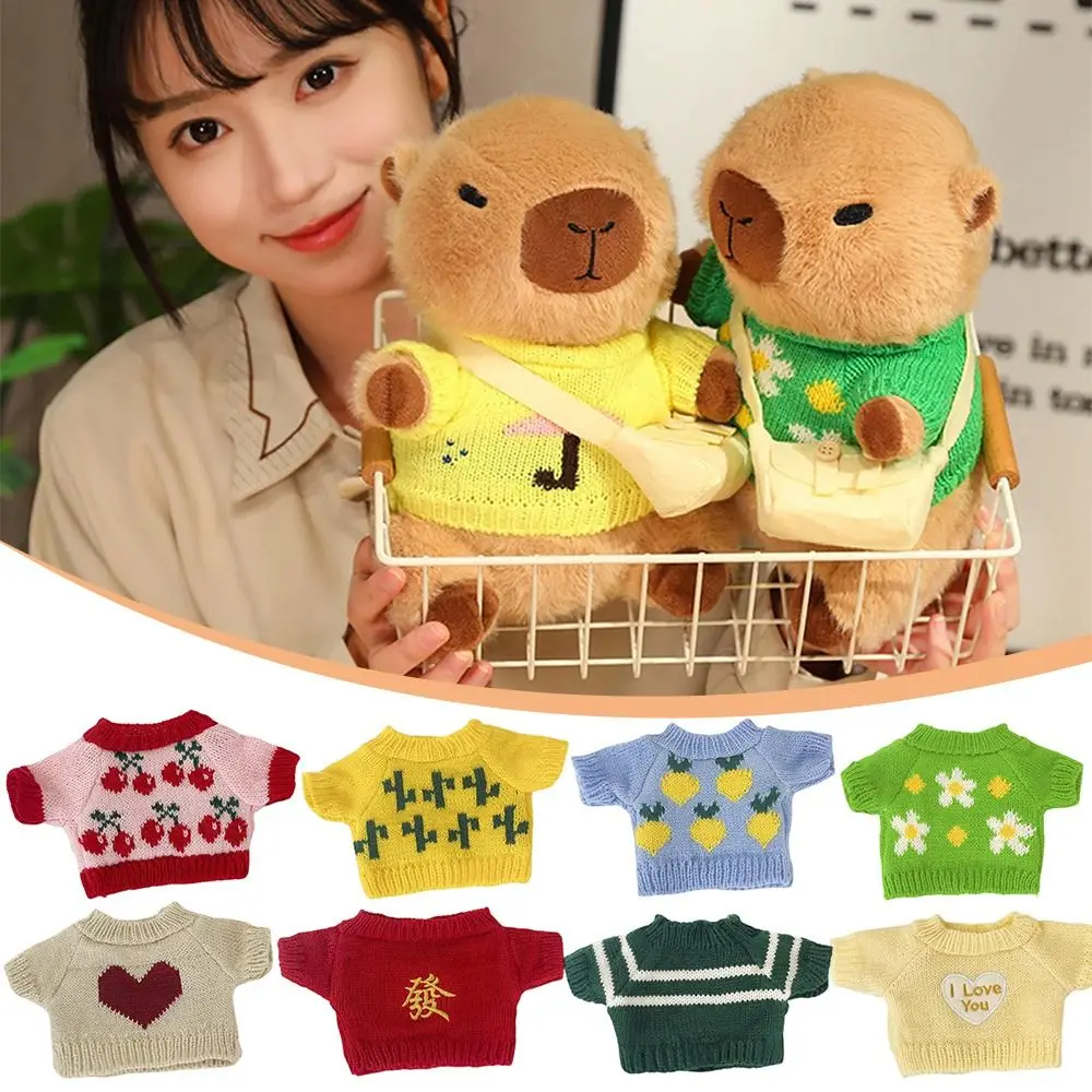 Ropa para muñeco capibara – Suéter de moda estilo dibujos animados - imagen 4