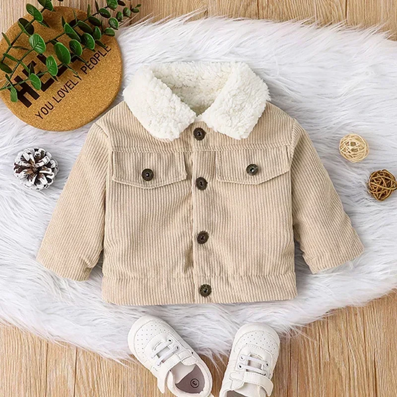 Abrigo de algodón acolchado para bebé – Cálido para invierno