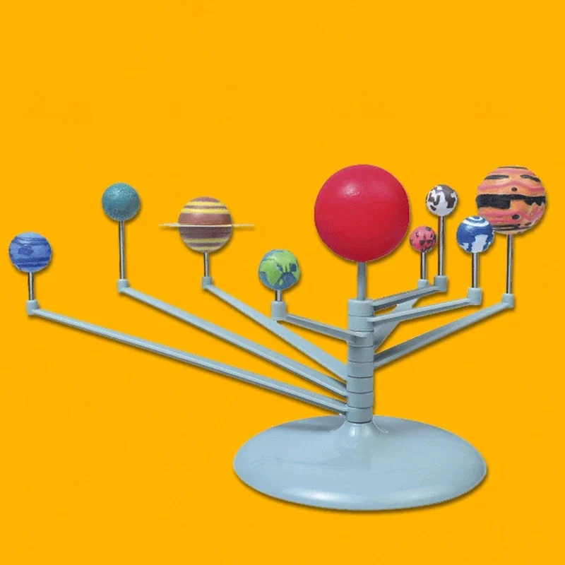 Juguete educativo sistema solar para pintar planetas y colores - imagen 5