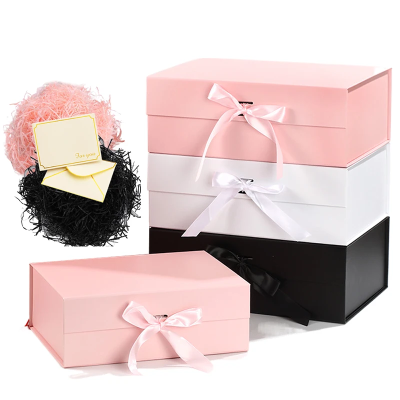 Caja de regalo magnética Lafite con tarjetas de felicitación