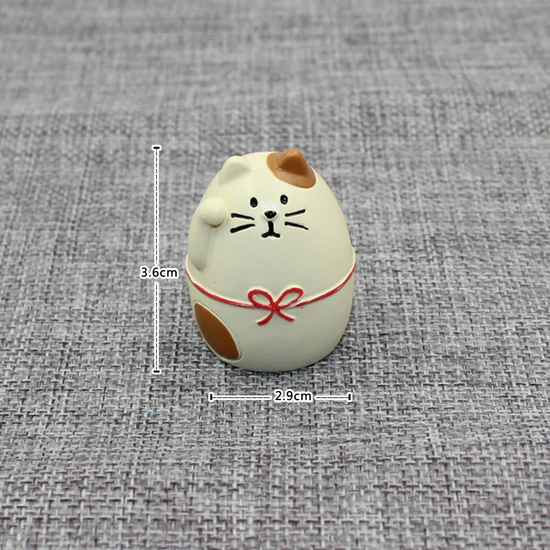 Decole Figuras en miniatura Conejo y Gato - Decoración infantil - imagen 2