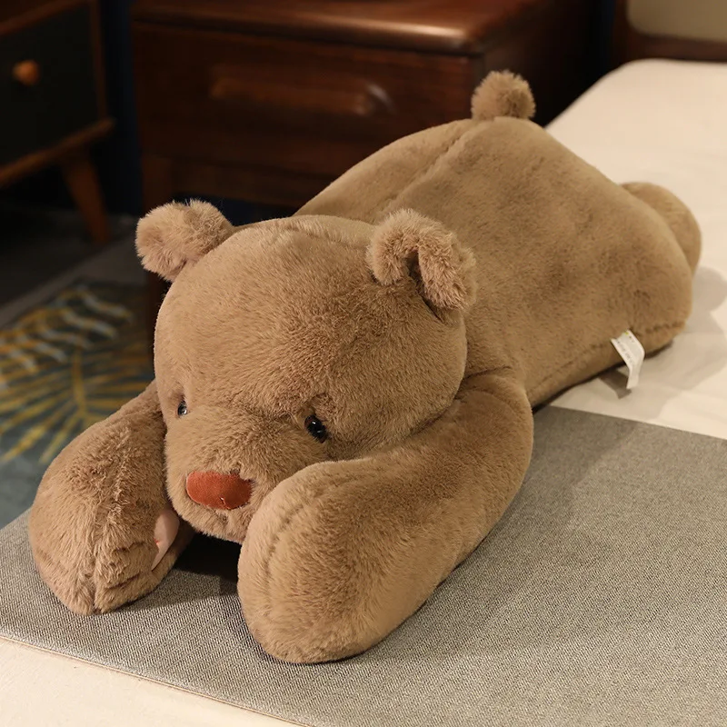 El peluche usado como almohada en la cama