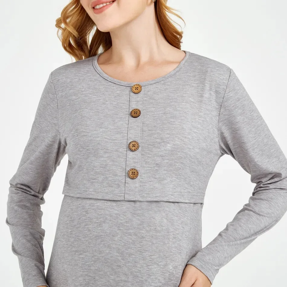 Estilo de maternidad para primavera y otoño