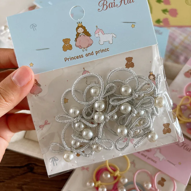Diademas trenzadas elásticas para niñas color caramelo