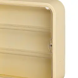 Estante de pared acrílico transparente para figuras de juguetes