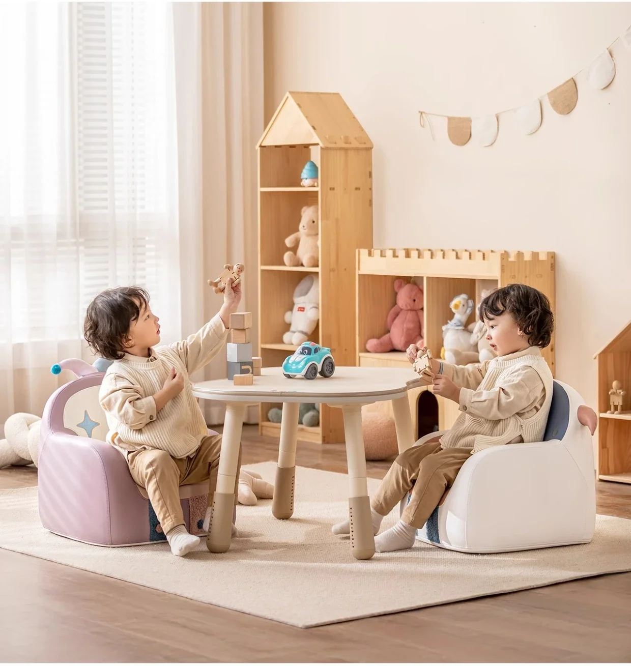 Asiento para bebé en posición de uso