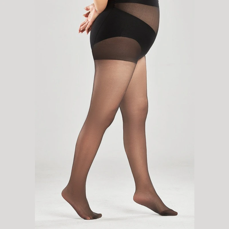 Medias ultrafinas antienganches de talla grande, cómodas y elásticas - imagen 4