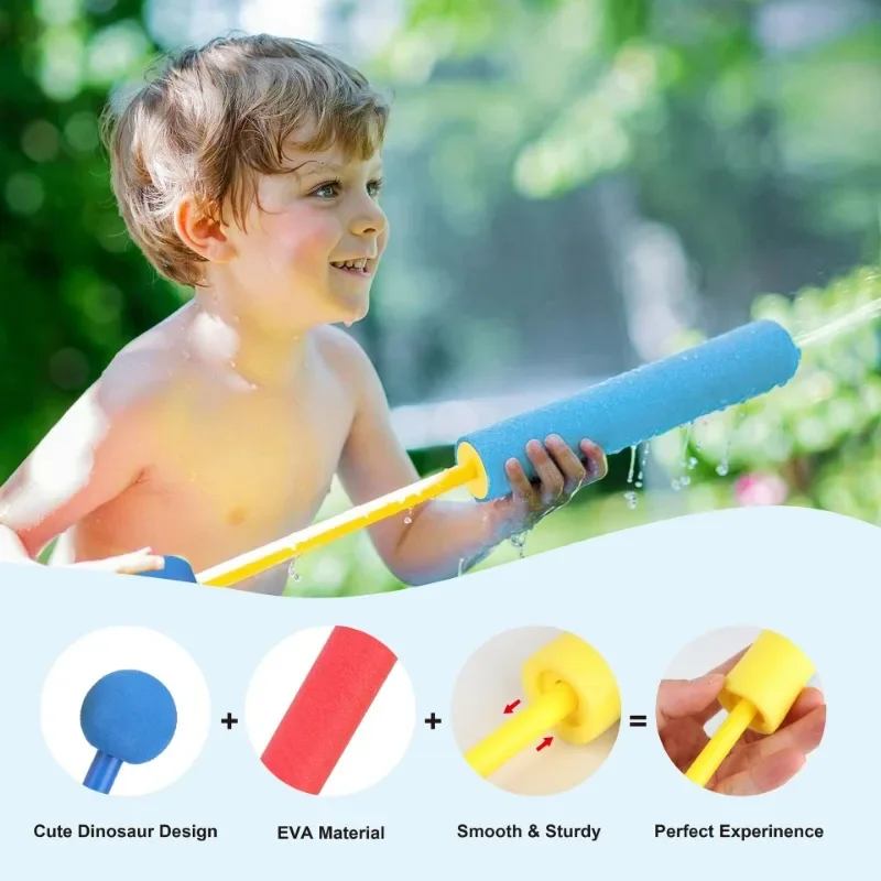 Pistola de agua infantil - Gran juguete para playa EVA espumosa - imagen 5