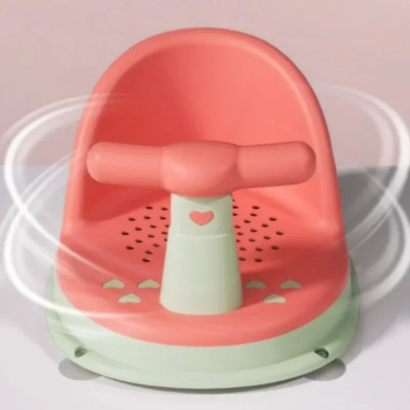 Asiento de baño antideslizante con ventosa para bebé - imagen 4