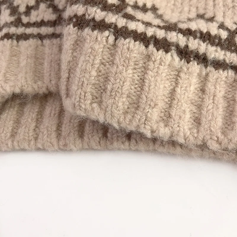 MILANCEL Chaleco de punto cuello redondo - Abrigado para niños Otoño - imagen 4