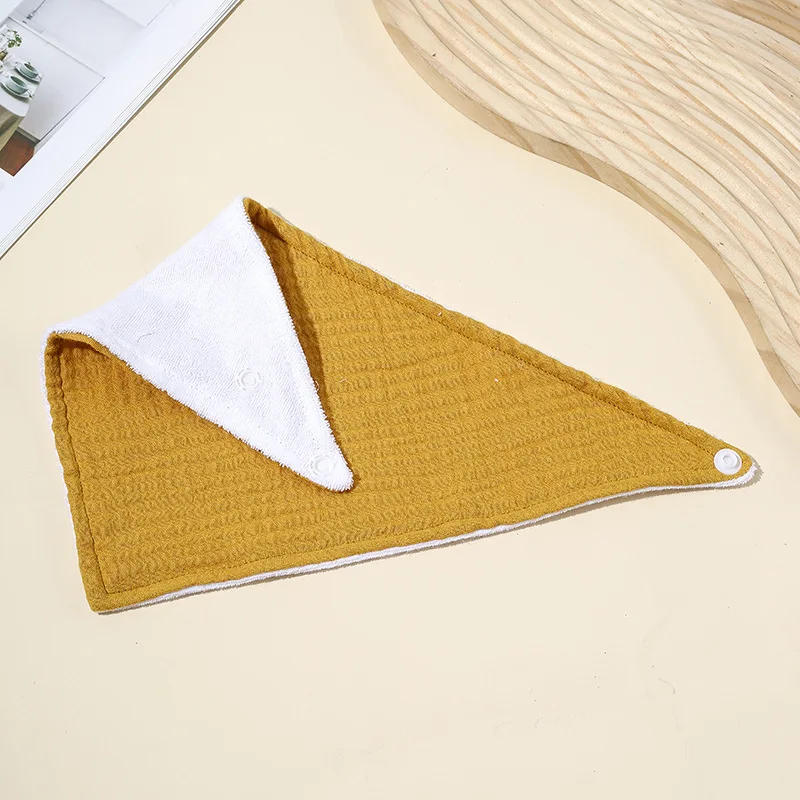 Babero bandana triangular de algodón para bebé recién nacido - imagen 5