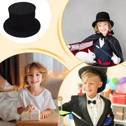 Sombrero de mago elegante para Halloween con copa diseñada