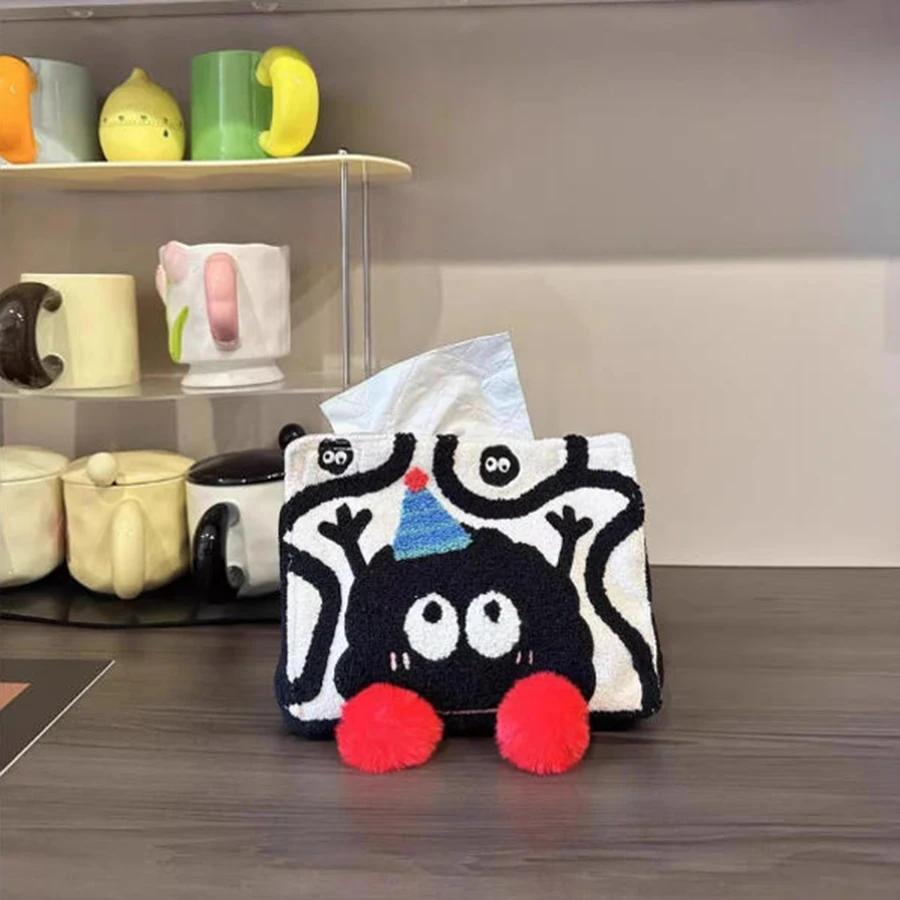 Porta pañuelos extraíble para coche y hogar, organizador práctico - imagen 5