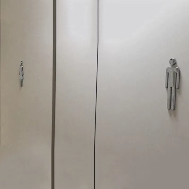 Letrero decorativo 3D con espejo acrílico para puerta infantil - imagen 3