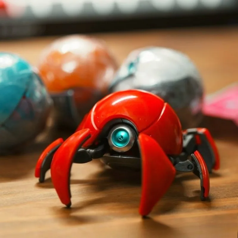 Ikimon Kanitama figuras coleccionables transformables estilo tierno
