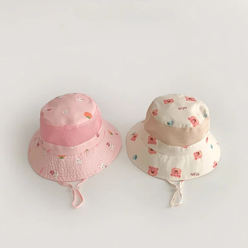 Gorro de pescador de sol con ala ancha para bebés y niños - imagen 5