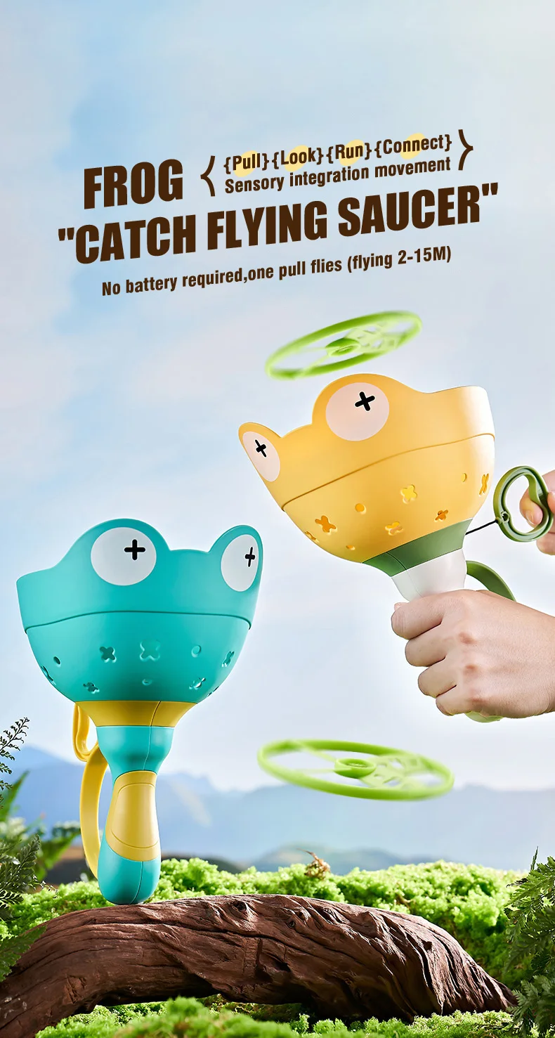 Lanzador de Discos Voladores Kmoist en color