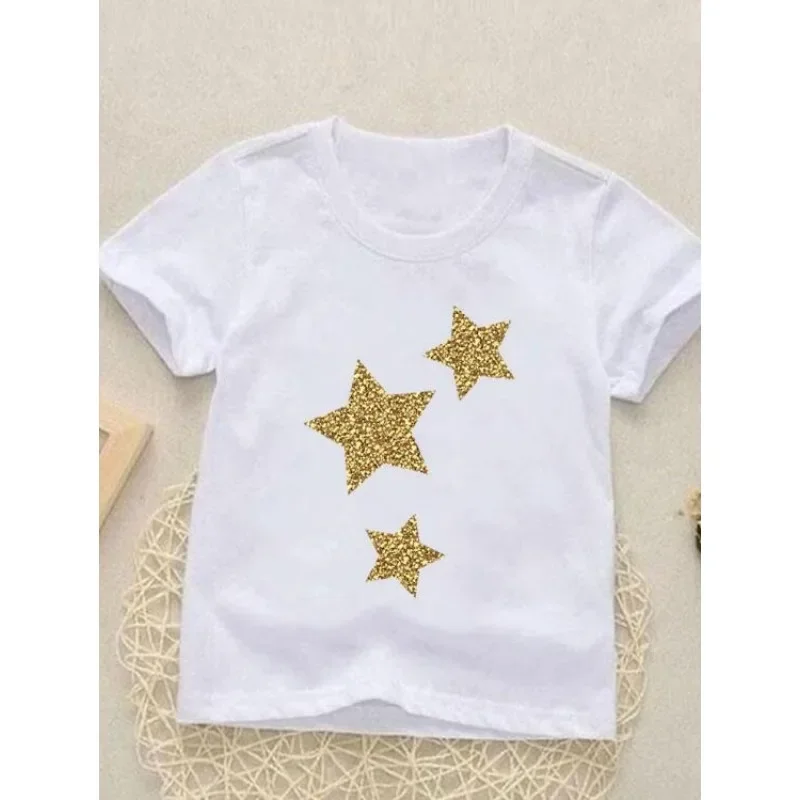 Camiseta manga corta para niño con corazón y estampado leopardo - imagen 4