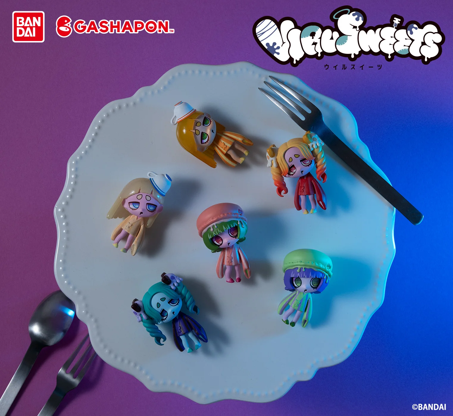 Detalle de figura PVC estilo gashapon