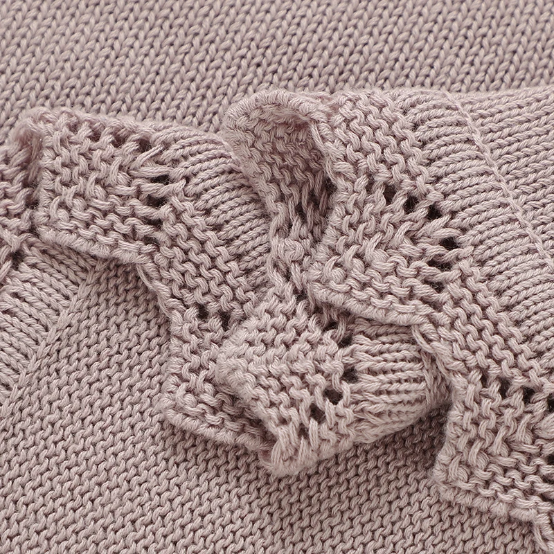 Manta floral de punto para bebé - Transpirable para cochecito y moisés - imagen 5