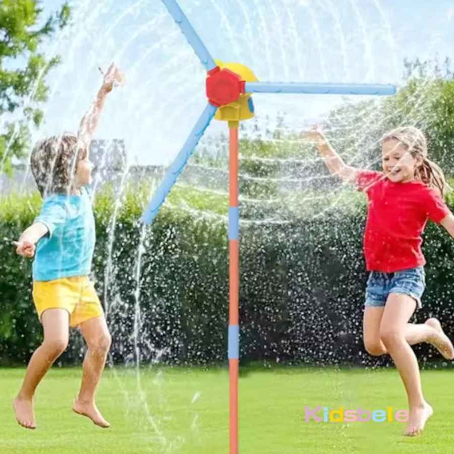 Burbujas y juego en exteriores
