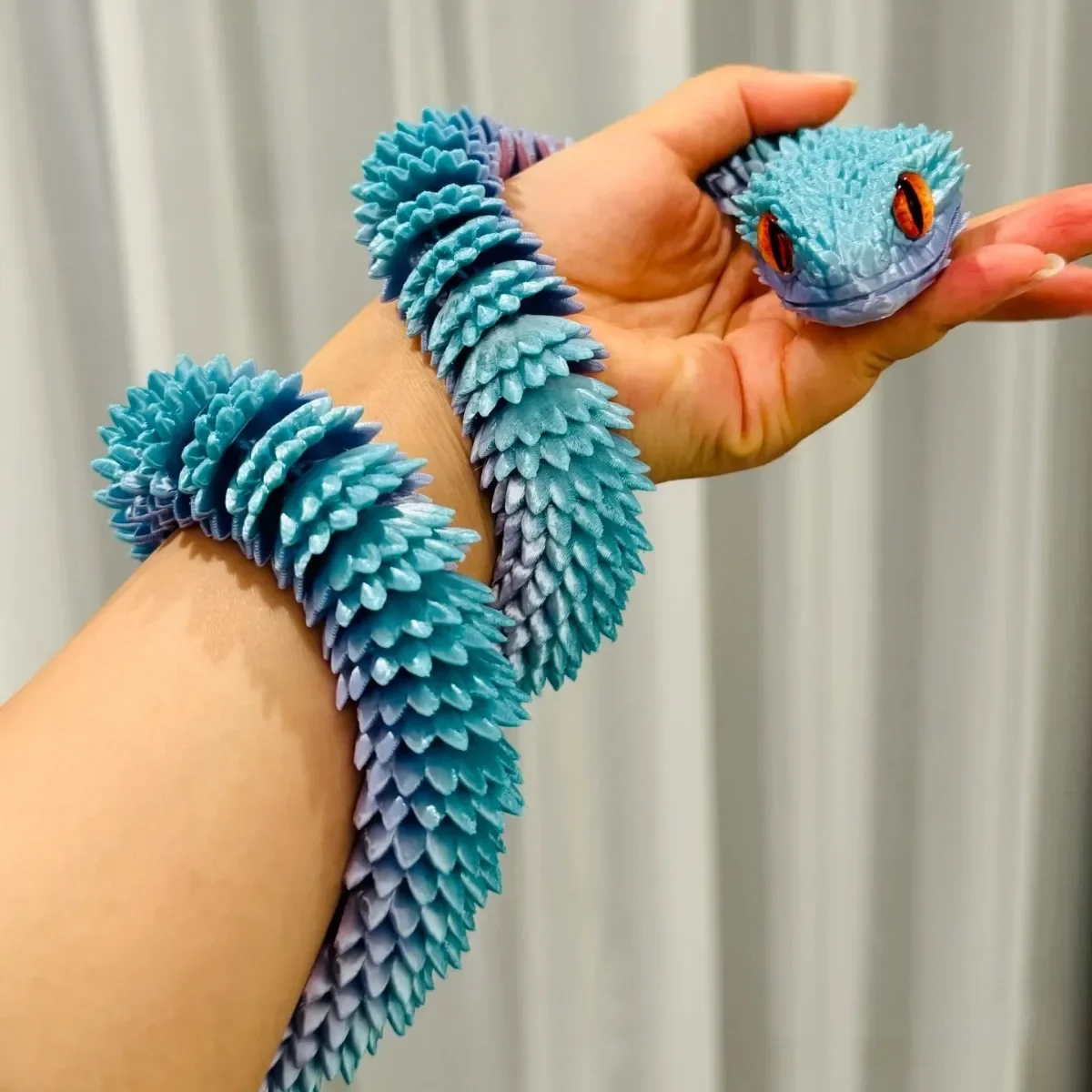 Serpiente 3D articulada para ninos - Juguete divertido educativo - imagen 2