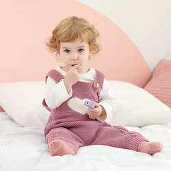 Pelele de punto suave para bebé – De recién nacido a 18 meses