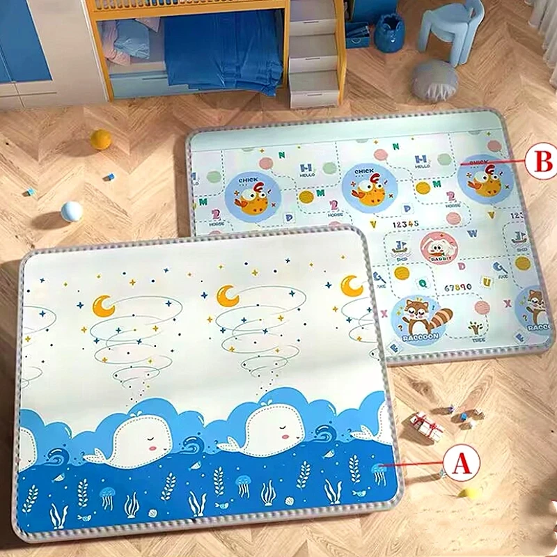 Alfombra de actividades infantil EPE no tóxica para gatear segura - imagen 4