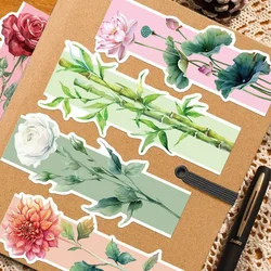 Marcapáginas floral para niños – Diseño original de flores de primavera