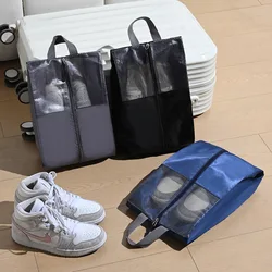 Bolsa para zapatos de viaje impermeable con cierre de cremallera