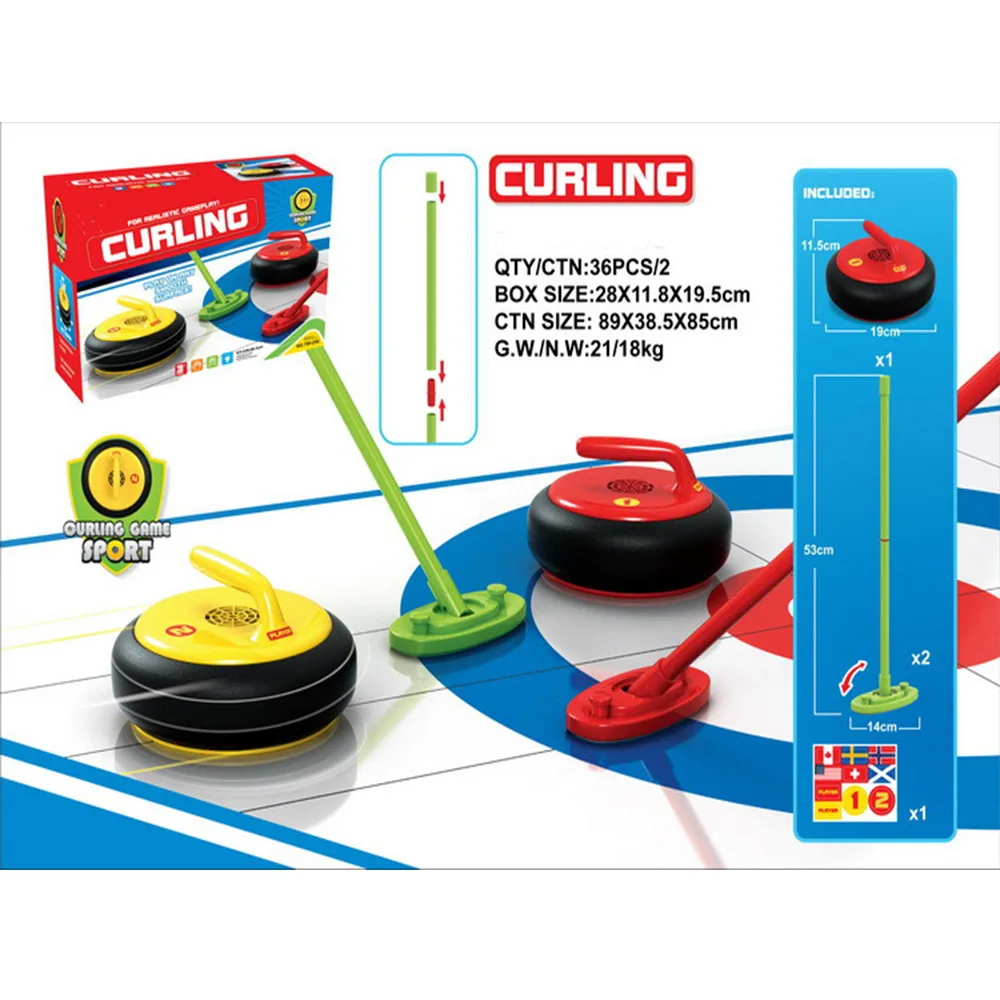 Juego deportivo infantil de interior con pelota y hockey - imagen 4