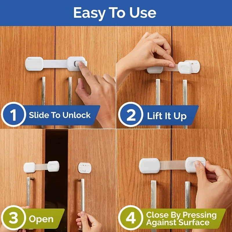 Cerraduras de seguridad para niños en muebles y cajones - imagen 4