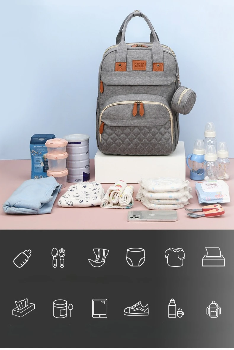 Distribución y compartimentos para accesorios