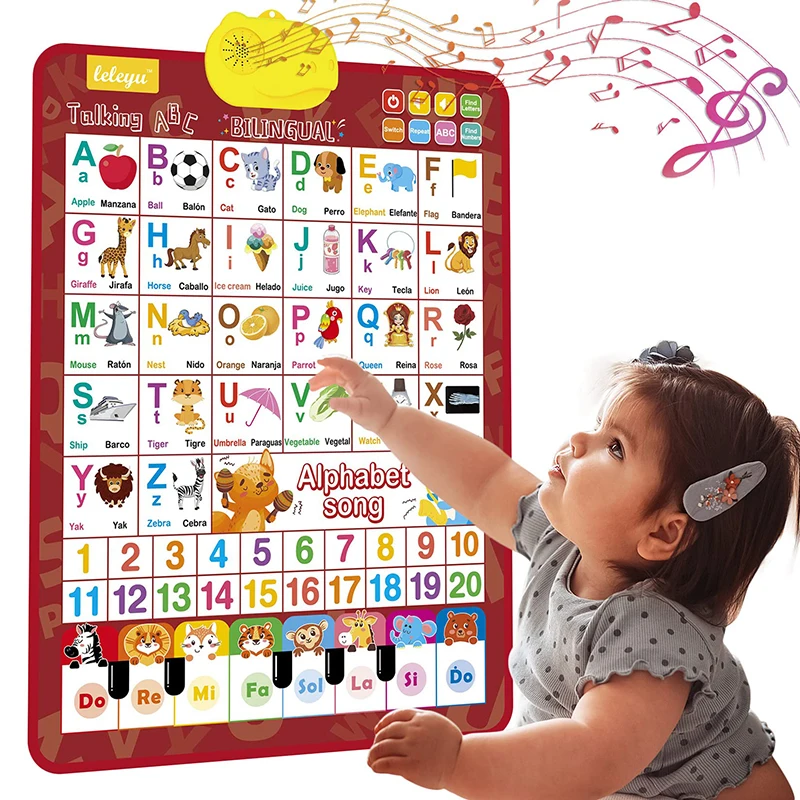 Tablero interactivo ABC para niños - Musical y educativo