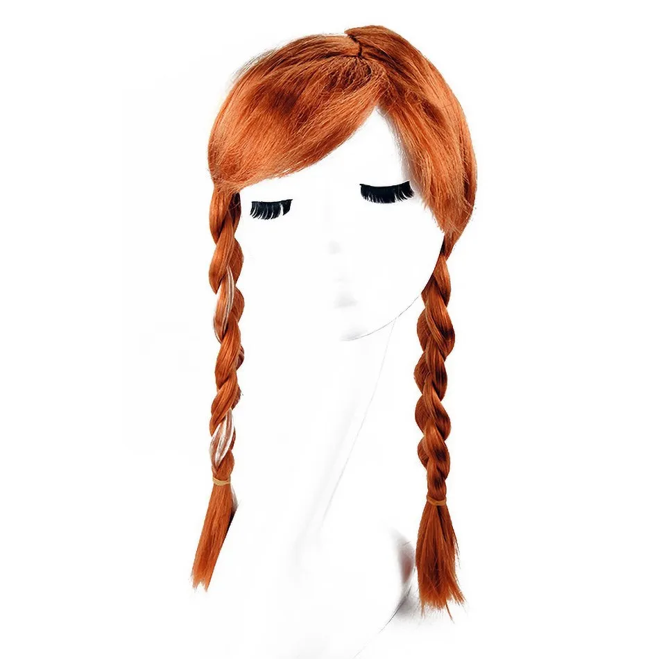 Peluca Anna con trenzas