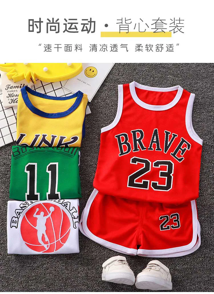 Conjunto deportivo infantil de secado rápido