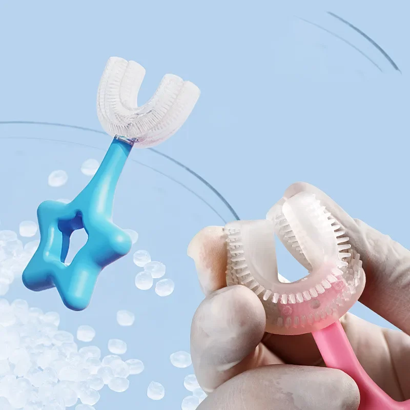 Cepillo dental infantil de silicona – Cuidado suave para bebés - imagen 4