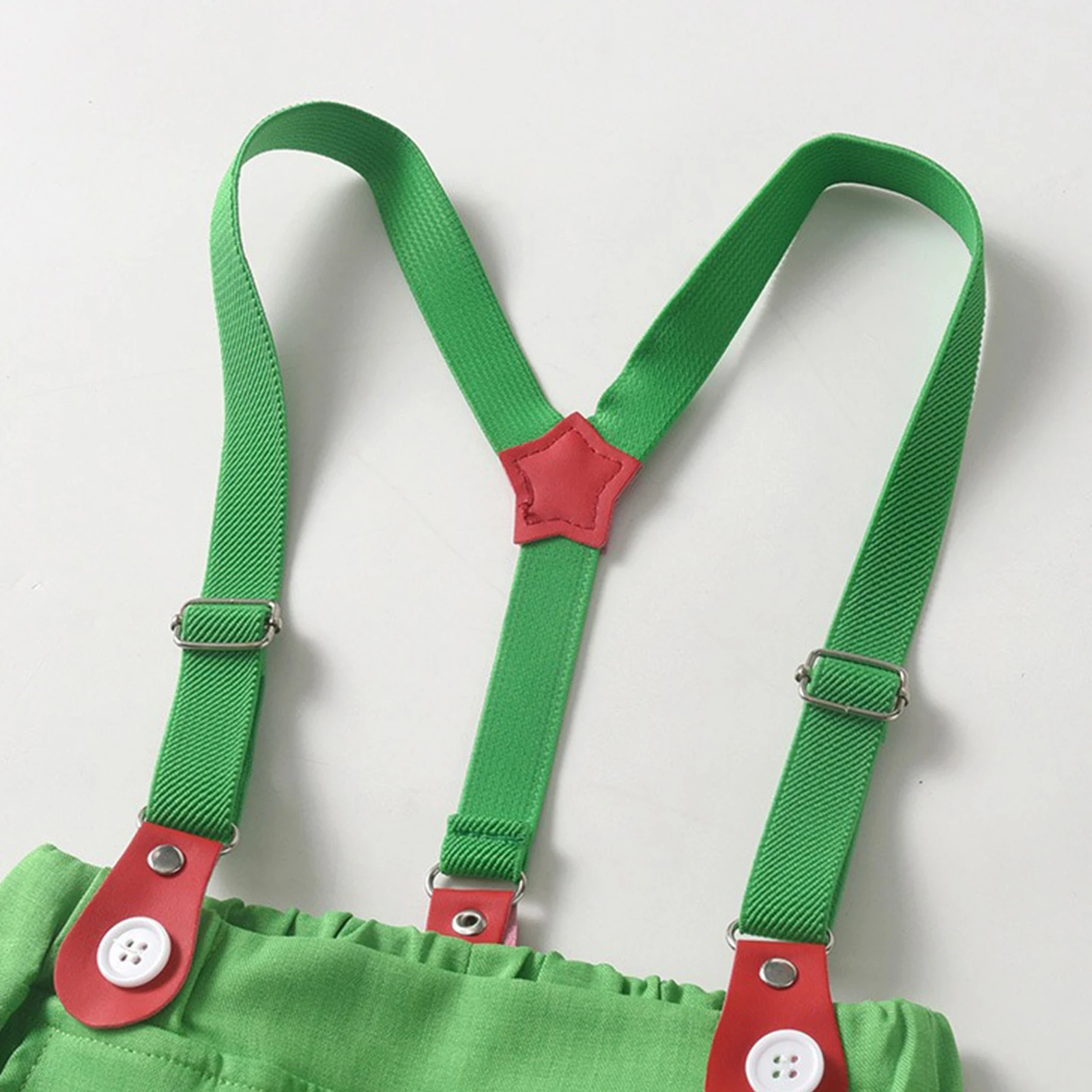 Traje caballero Navidad para niño – Camisa Papá Noel y tirantes - imagen 2