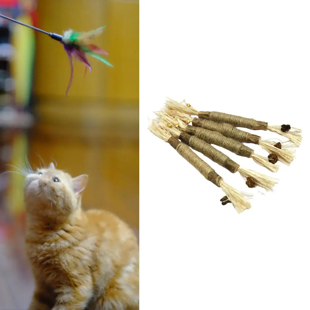 Palillos para masticar con hierba gatera y campanas de limpieza - imagen 2