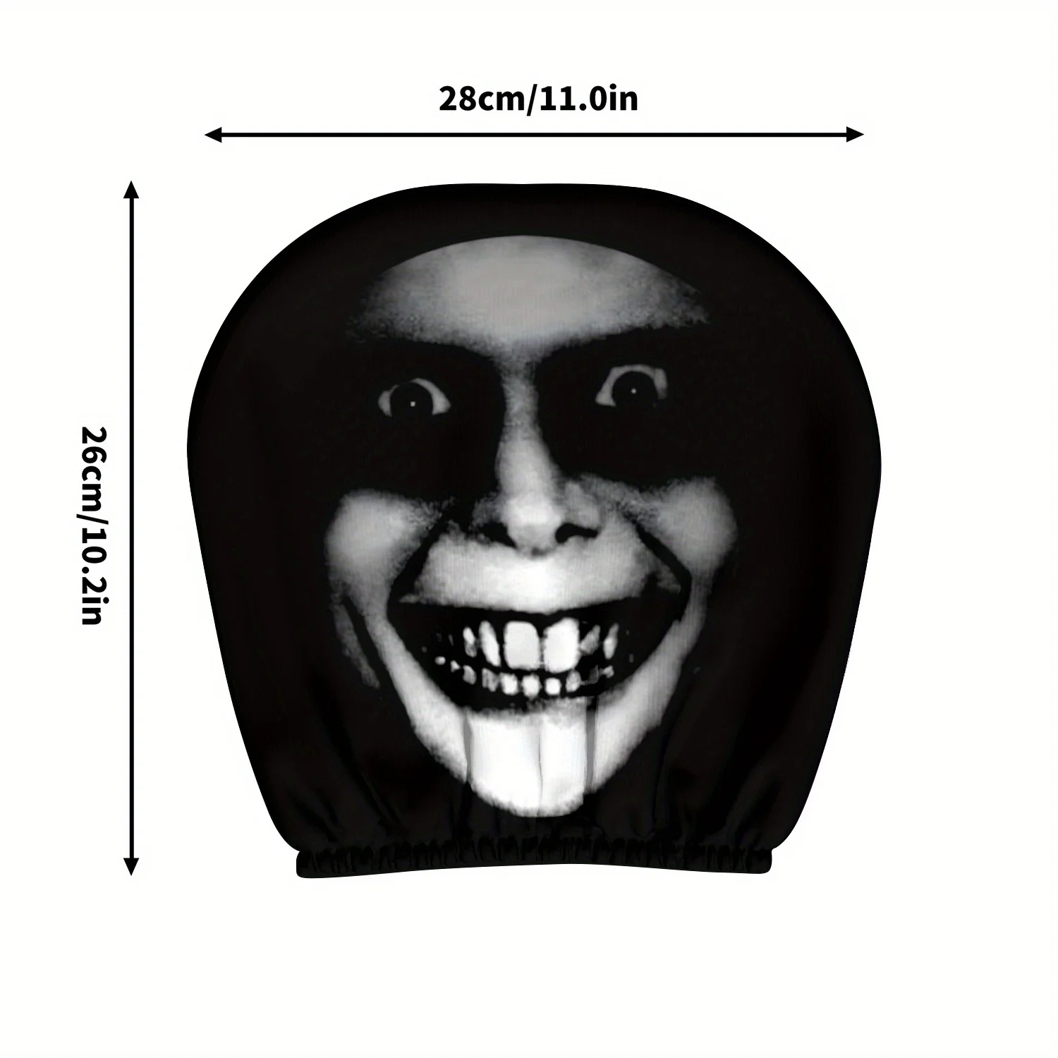 Funda protectora reposacabezas de coche infantil terror - imagen 3