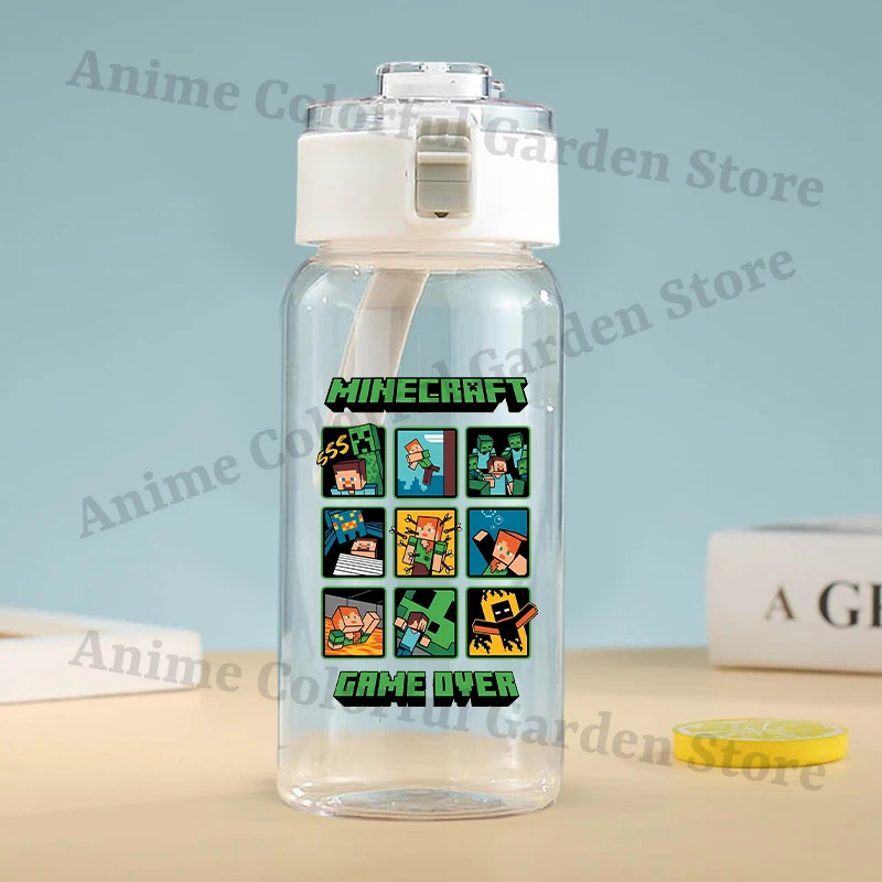 Botella de agua transparente temática de juego portátil para niños - imagen 5