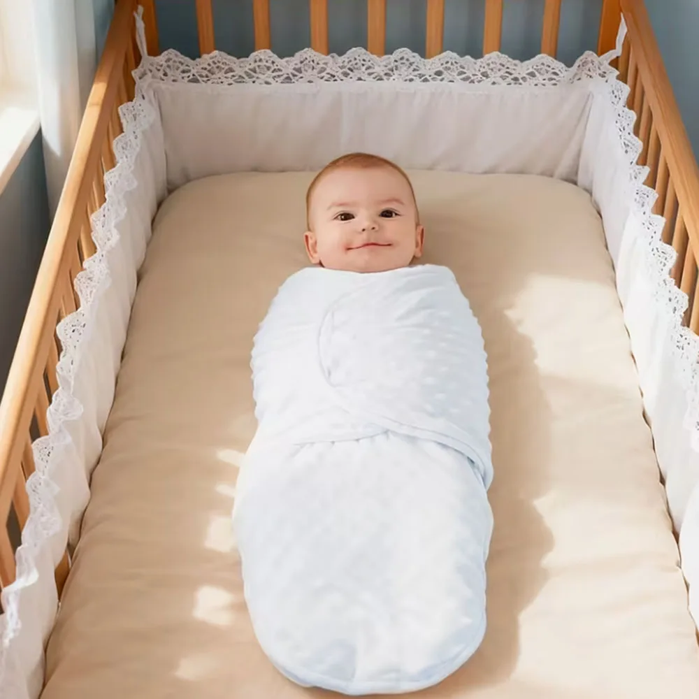 Manta estampada para recién nacido – Suave y cálida en invierno - imagen 4