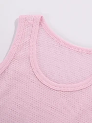 Camiseta sin mangas algodón fino bebé niña – Suave transpirable